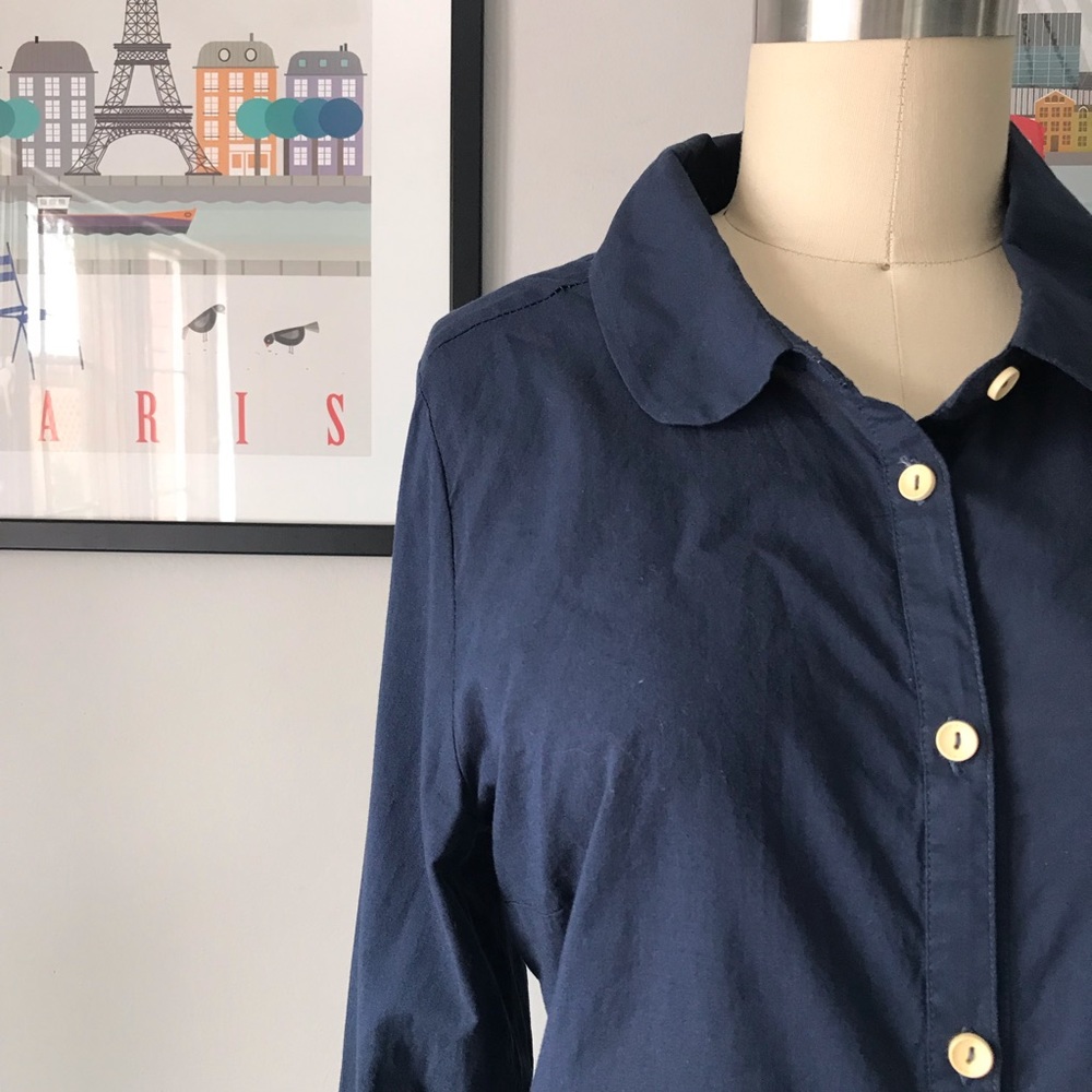 ModCloth • Navy Button Down Shirt
